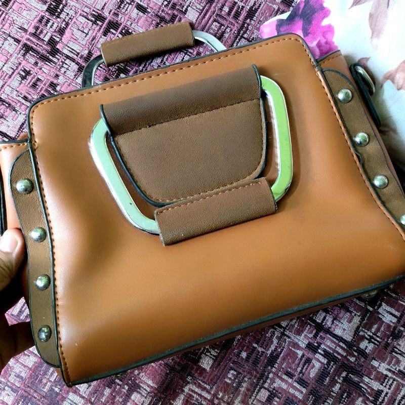 Small Leather Hand Purse