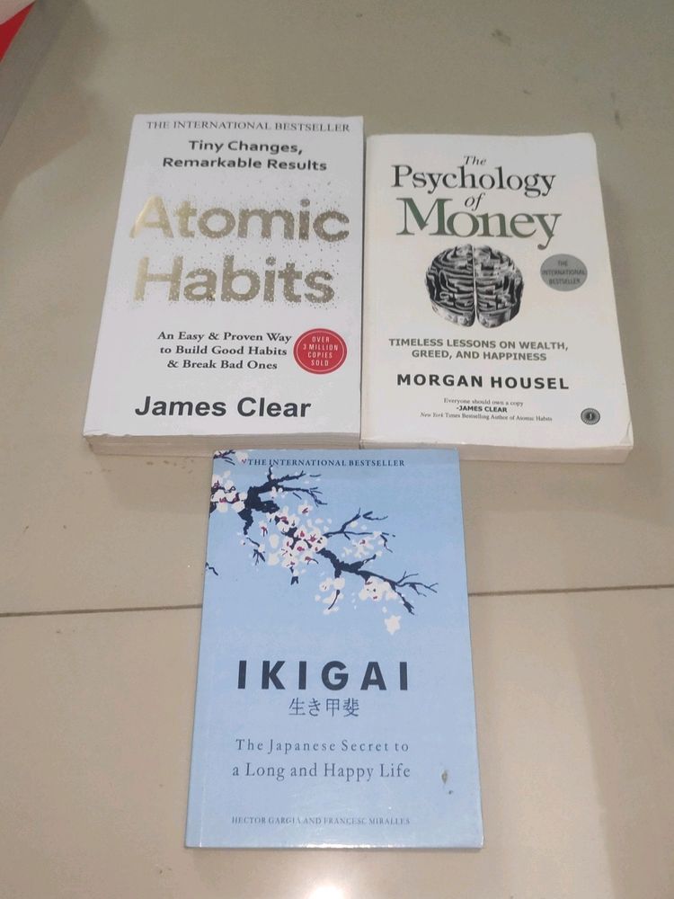 3 International Bestselling Books