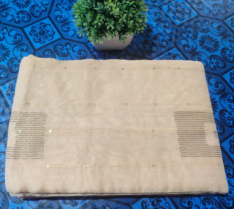 Handloom Chumki Cotton Saree