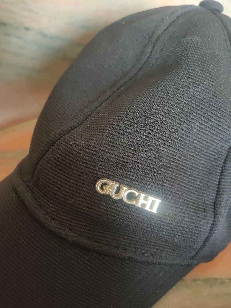 Black 🖤 Guchi Cap