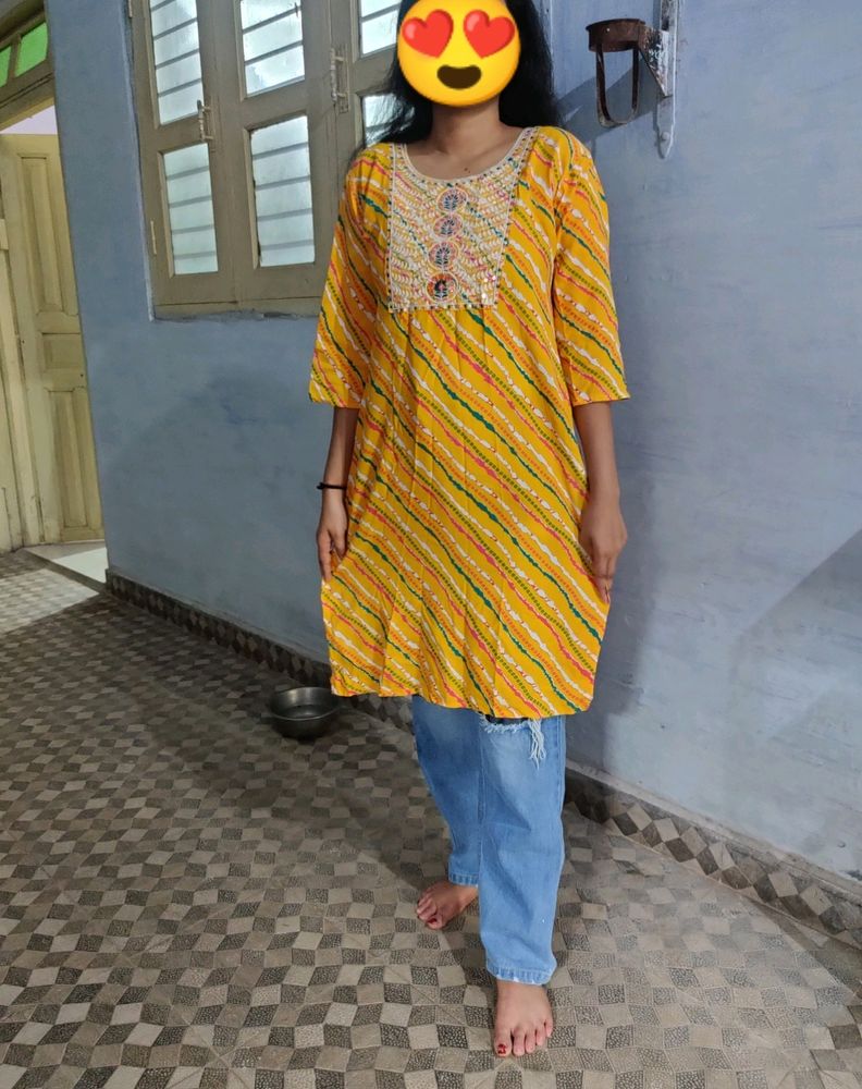 Embroidered Kurta For Women