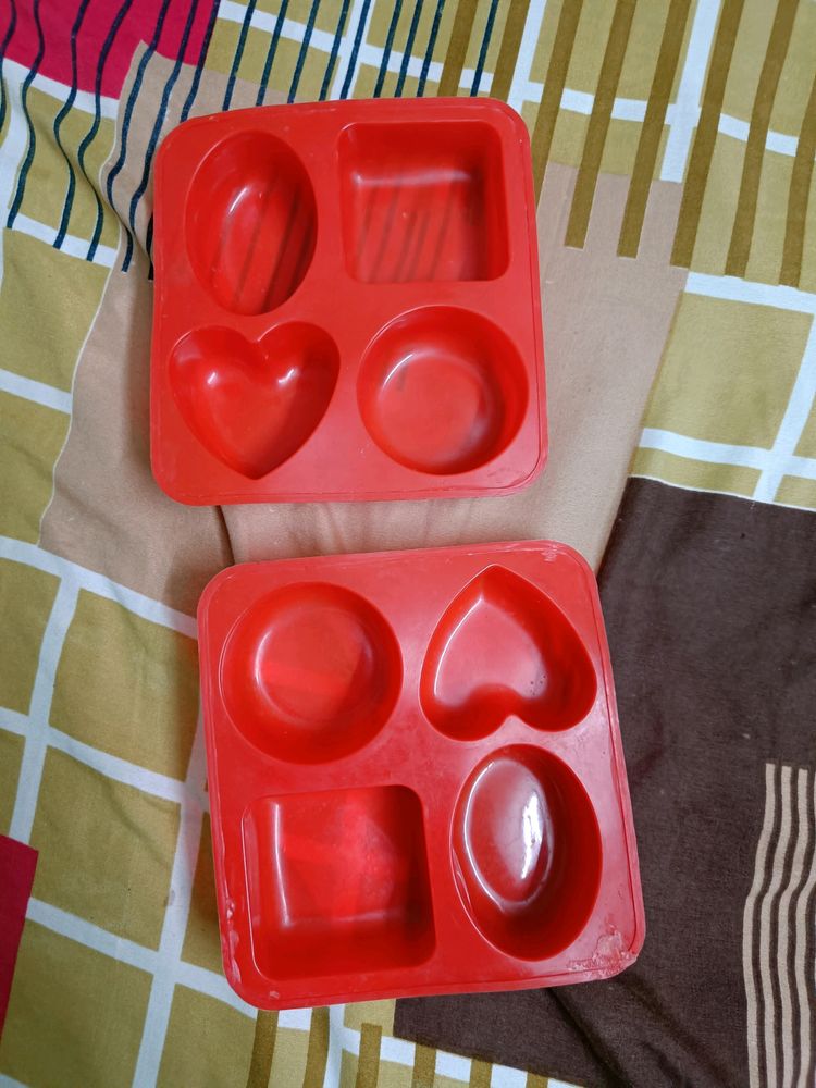 Soap Moulds 2nos Approx 150gm