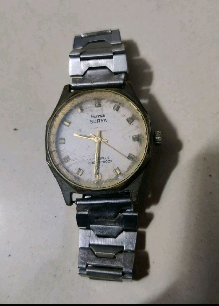 HMT Surya Watch Nt Working Need Service