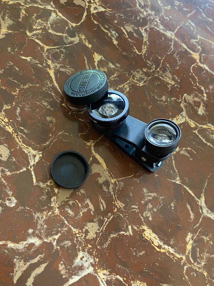 3 in 1 wide lens, fish eye and macro cam lens