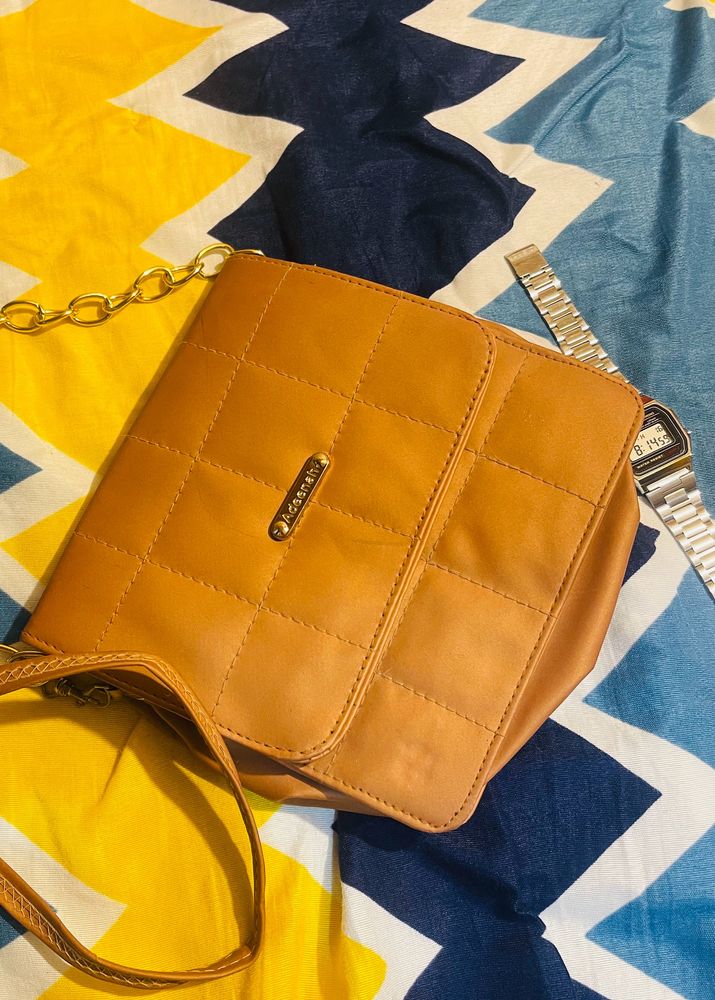 Orange Sling Bag