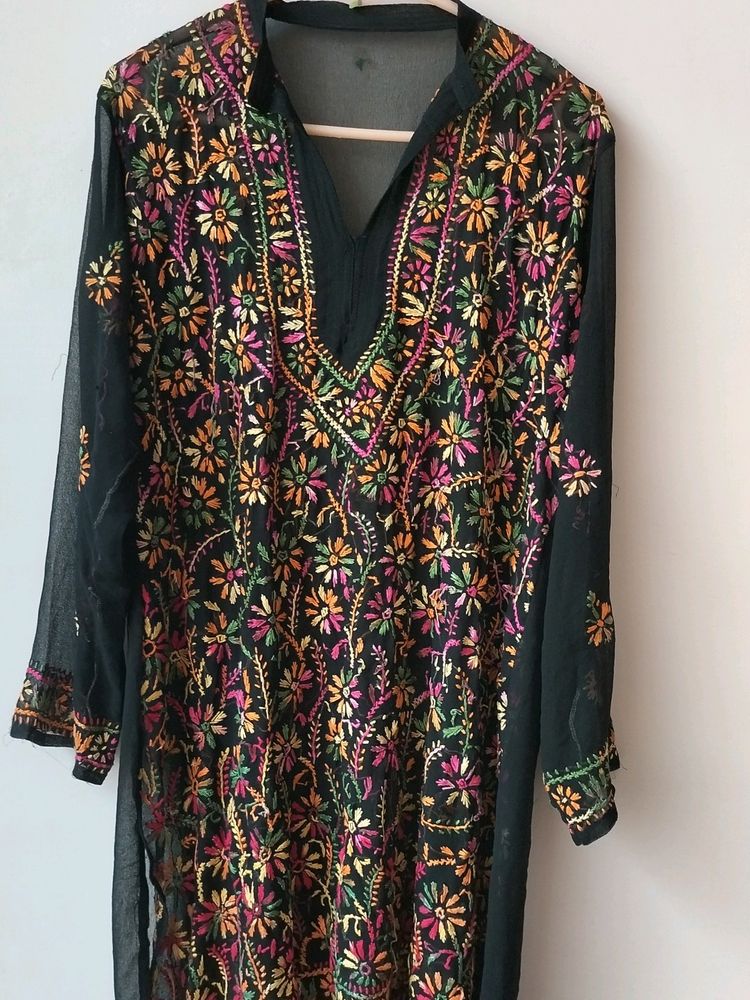 Chikankari Embroidered Kurta