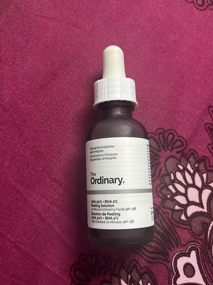 The ordinary AHA 20% + BHA 2% peeling solution