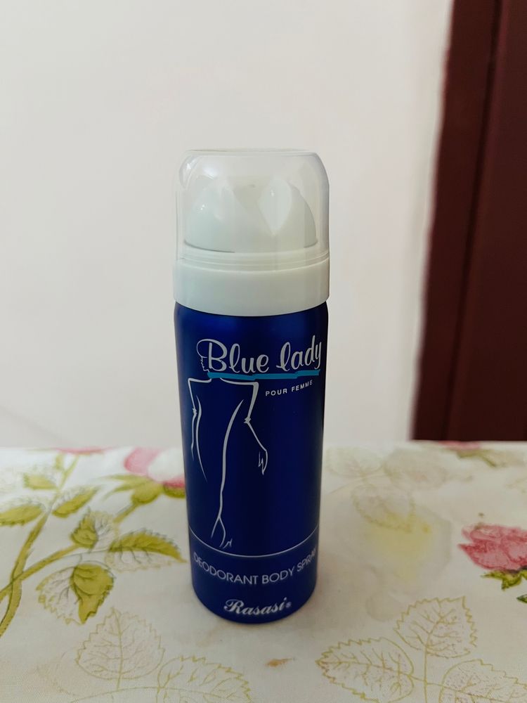 Blue lady Body deodorant