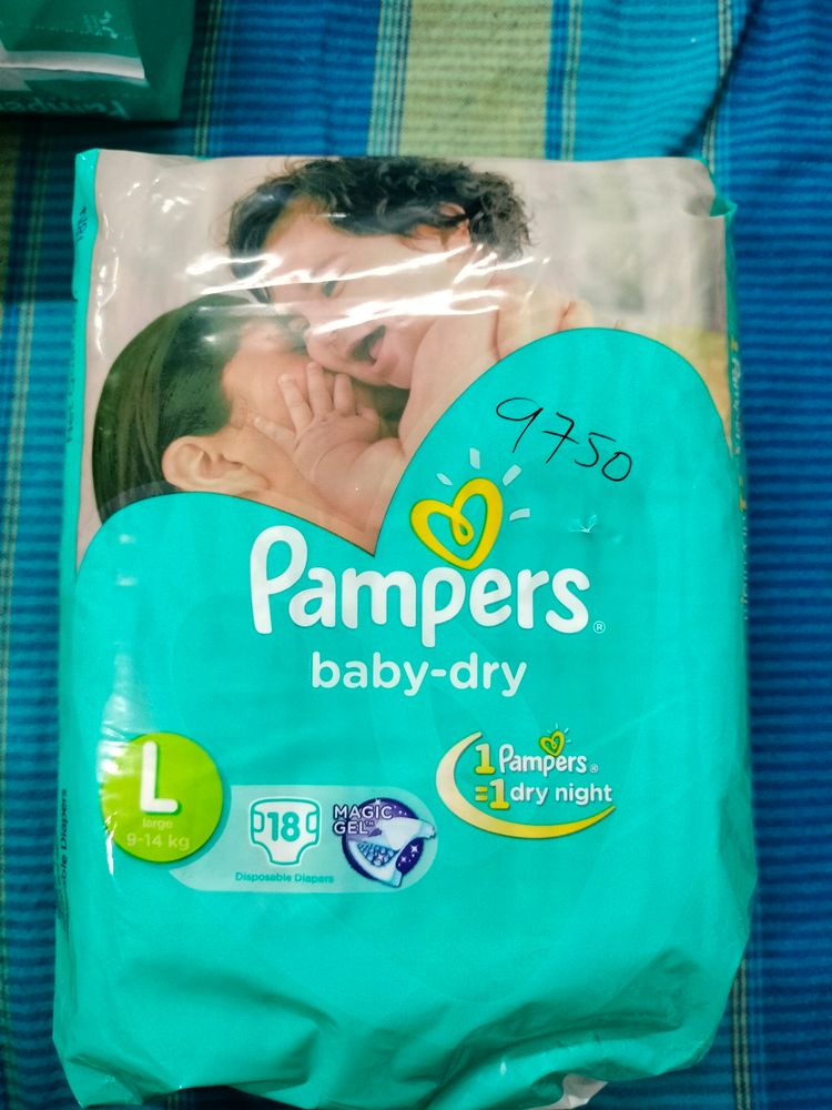 Pampers Diapers (Pack Of 2)