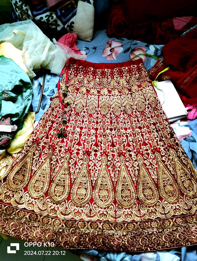 Beautiful Red Lehnga.