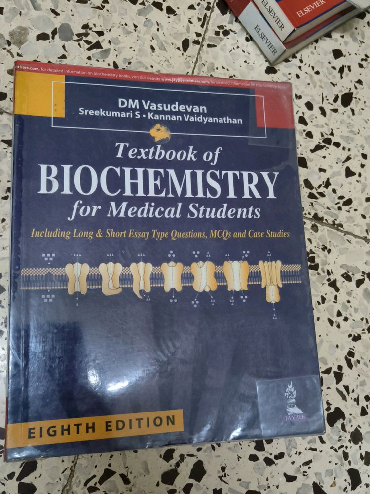 DM Vasudevan Biochemistry
