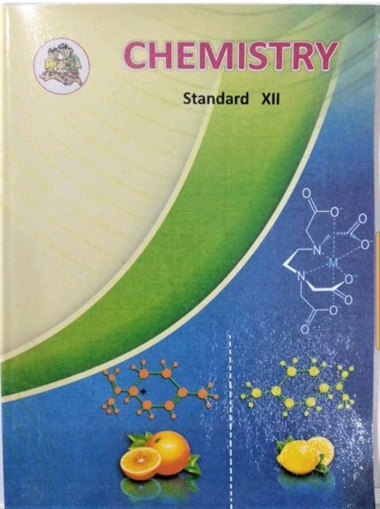 Maharashtra State Board Chemistry Text Book - Class 12 Science English Medium - Maharashtra State Board