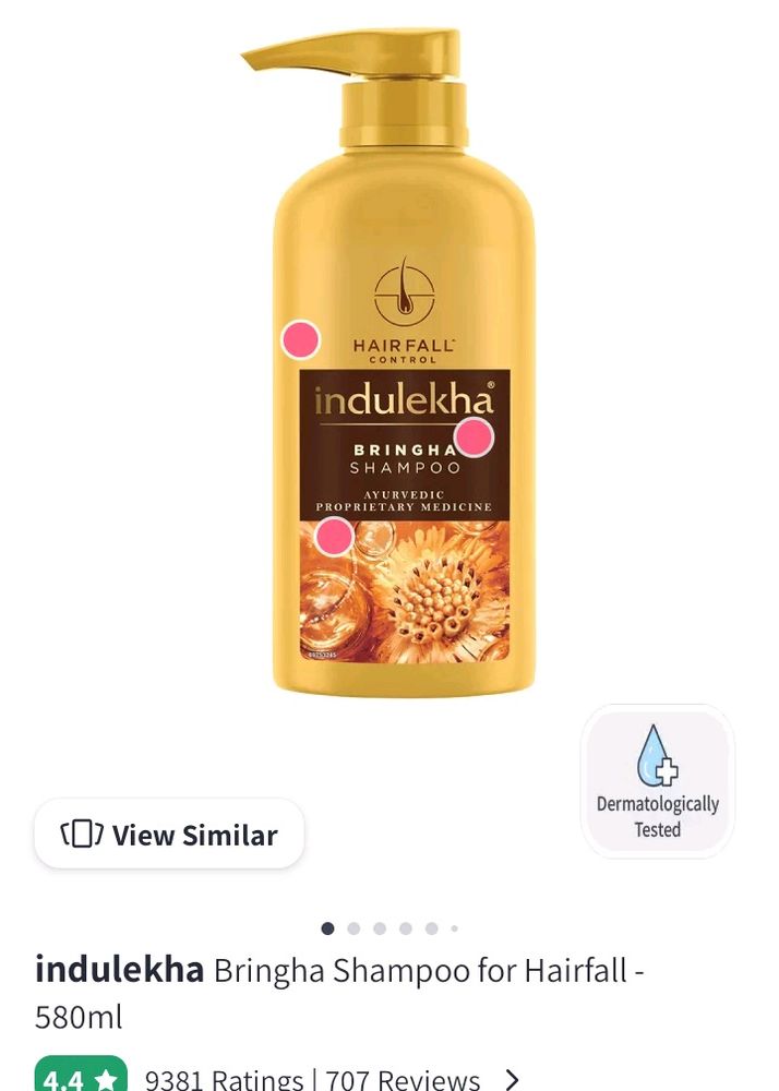 Indulekha Hairfall Control Shampoo