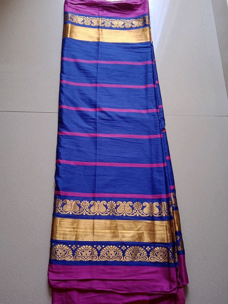 Purple Color Festive Pattu Saree