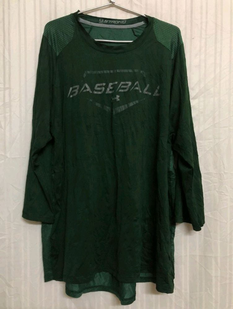 Under Armour Green Long Sleeve T Shirt