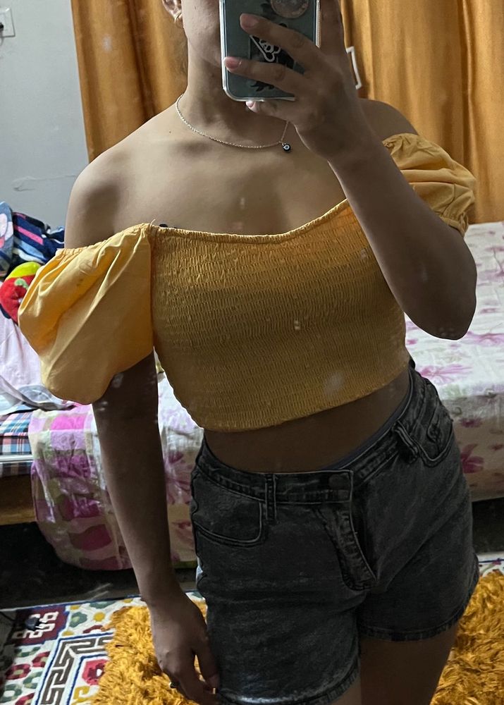 Cropped Off Shoulder