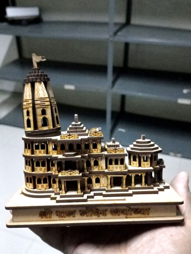 Wood Art Shree Ram Mandir