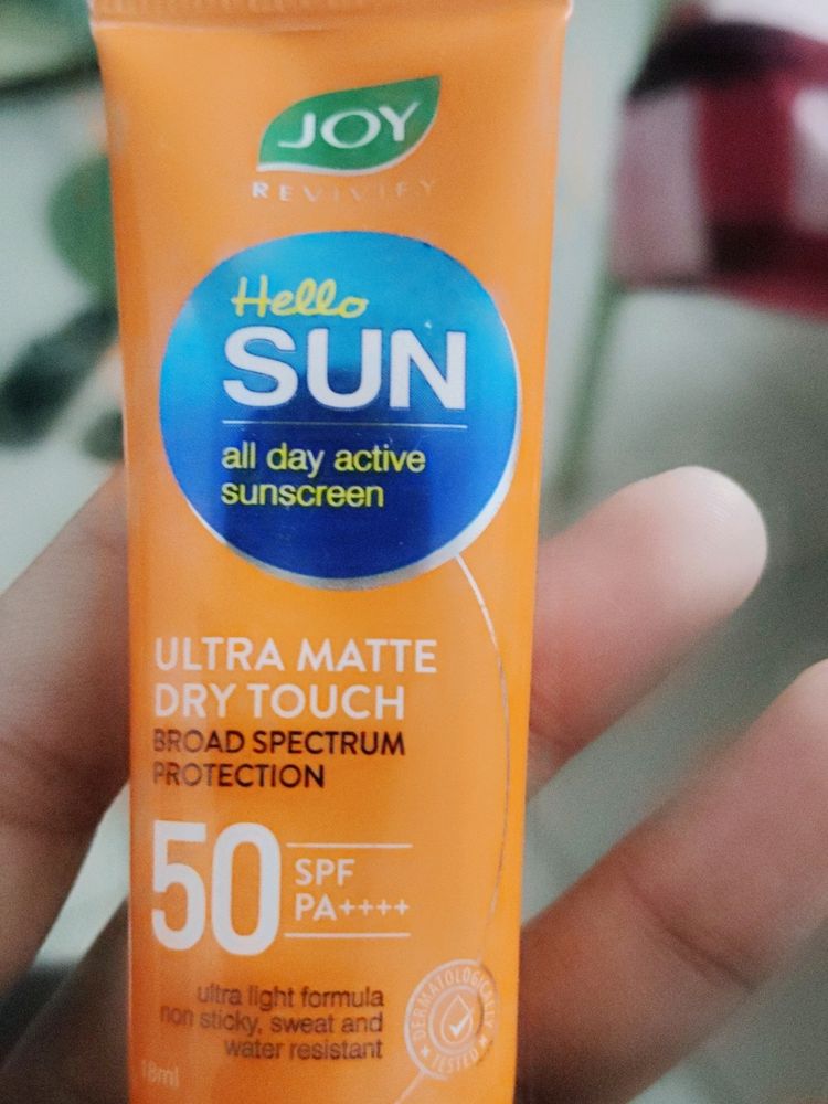 Joy Sunscreen Ultra Matte Dry Touch