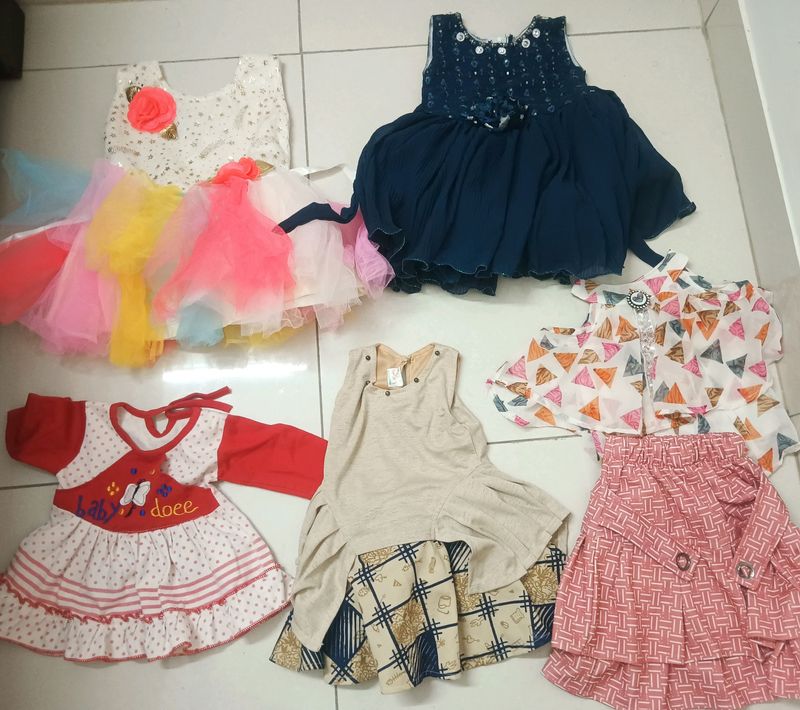 Combo Offer Of Baby Girl Dress