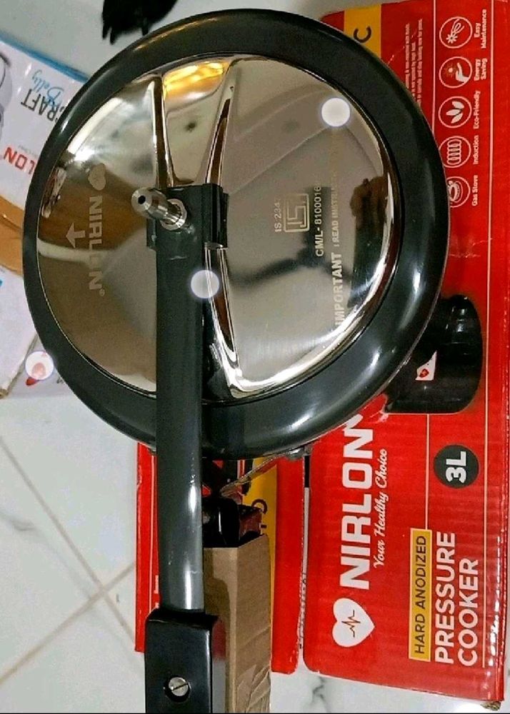 3 Liter Hard Anodized Cooker Induction Based