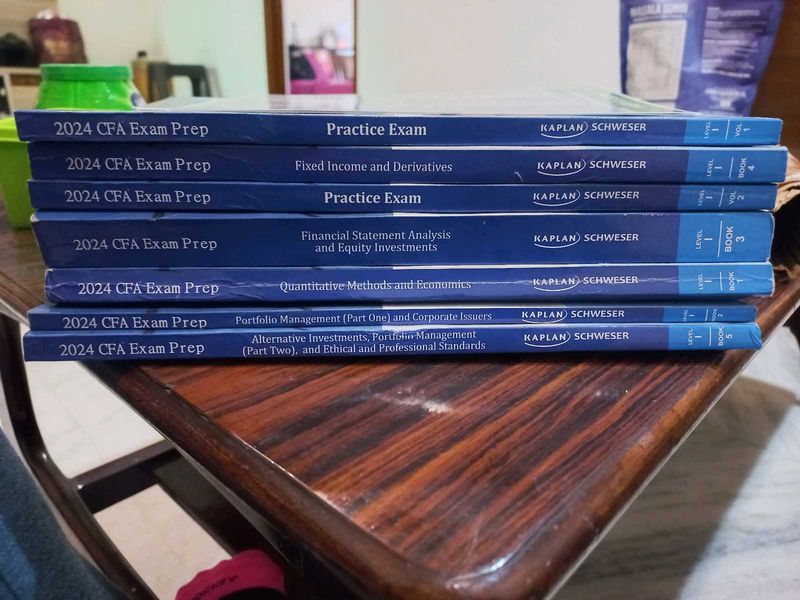 KAPLAN CFA level 1 Books