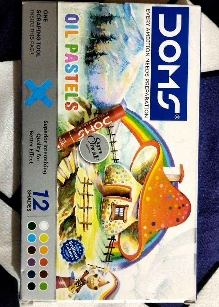 OIL PASTELS COLOUR Pack Of 12