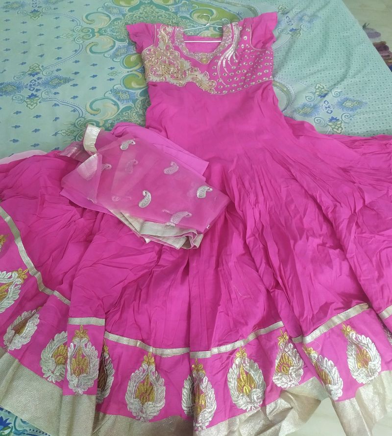 Cotton Anarkali Suit