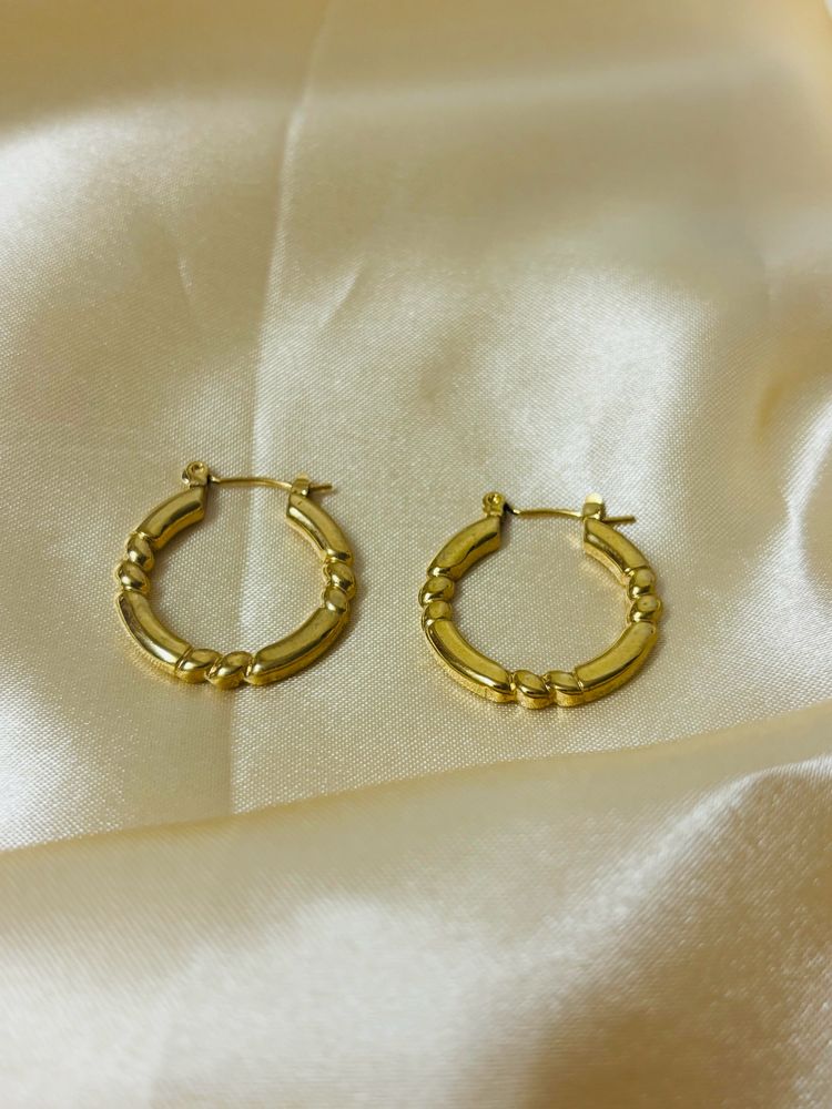 Clearance Offer 💯Round Hoops Anti-tarnish