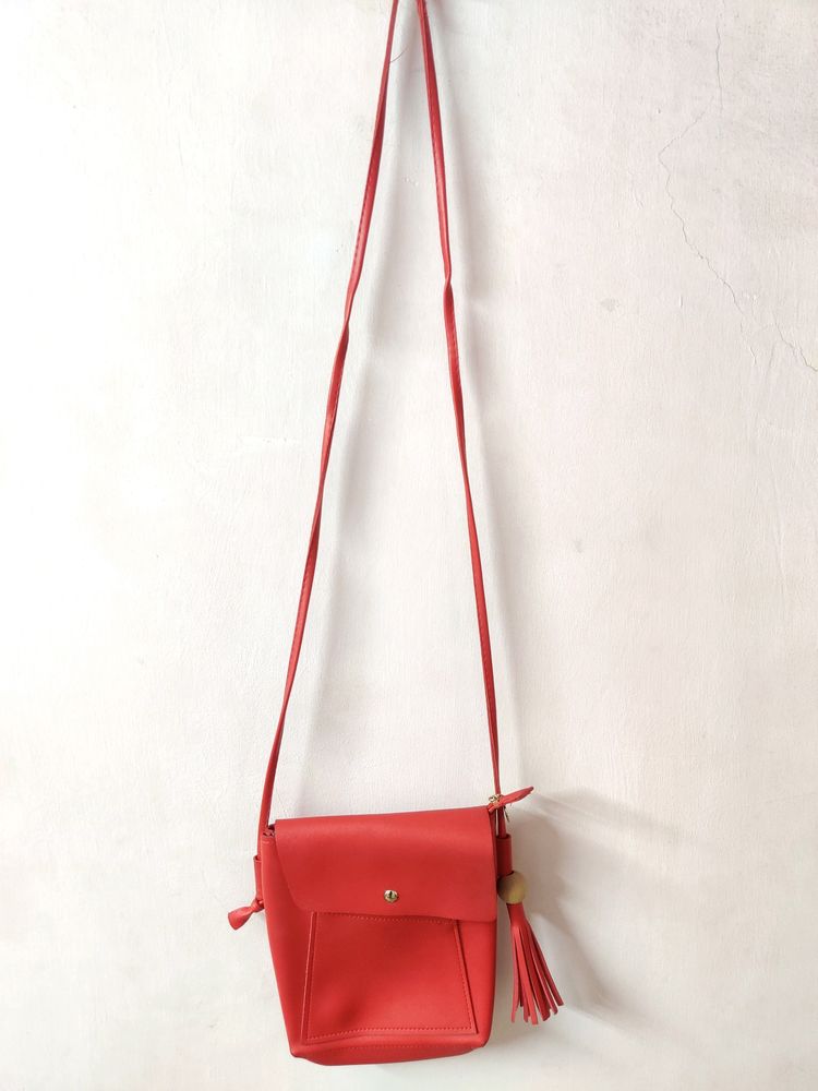 Red Exquisite Sling bag