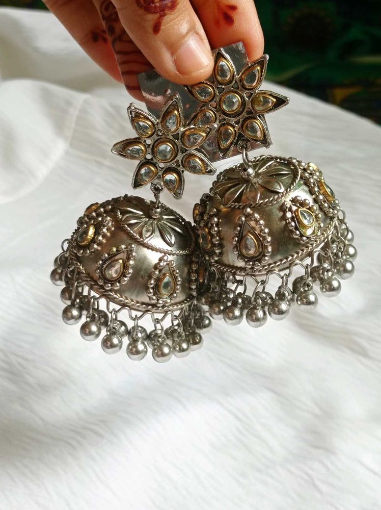 BIG DESIGNER JHUMKA