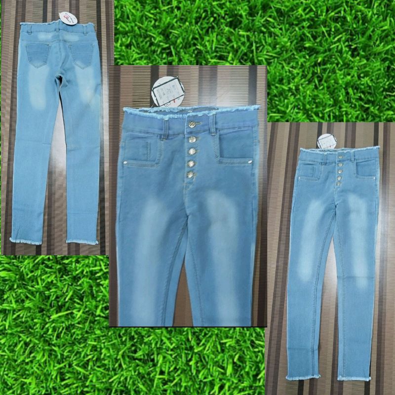 W-14 Size-28 Slim Fit Women Denim Jeans