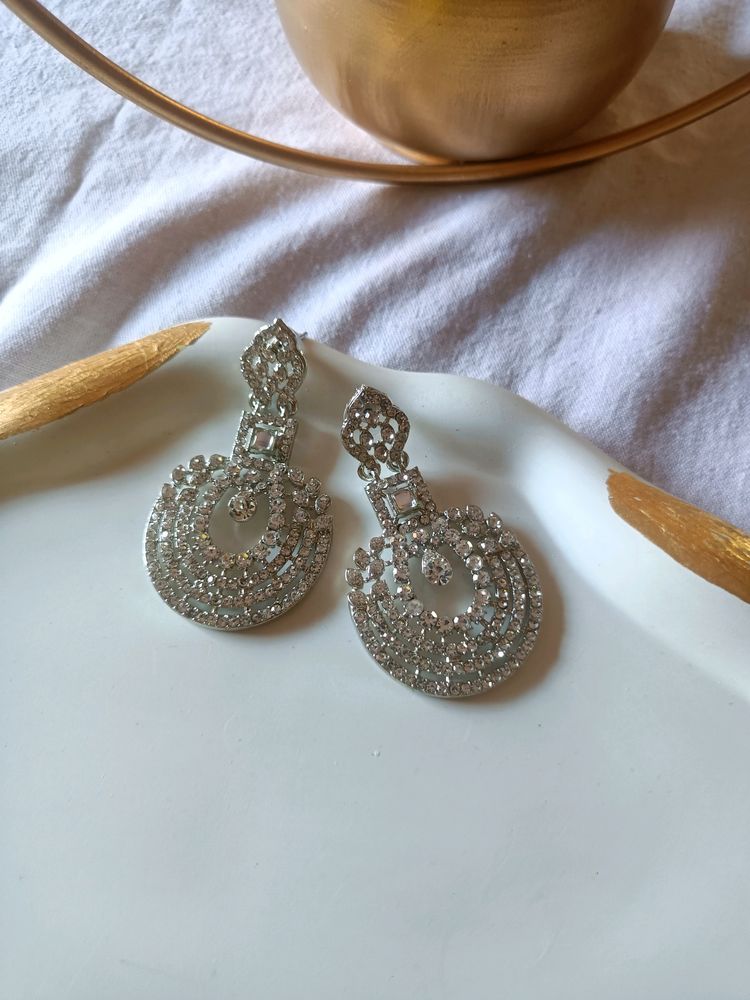 Luxe American Diamond Earring