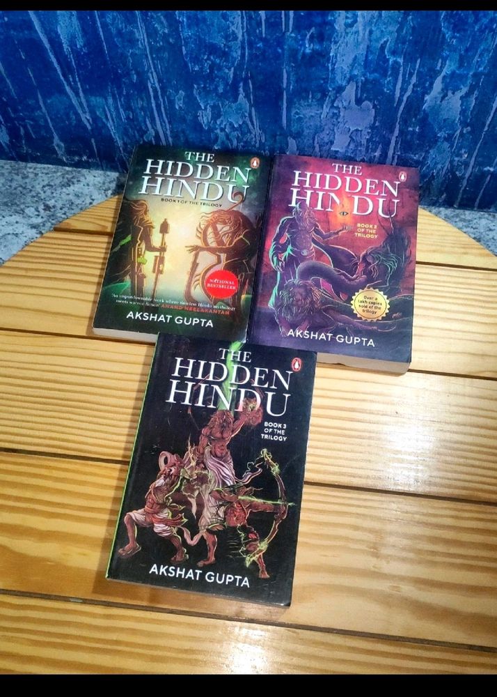 The Hidden Hindu 3 Books Set