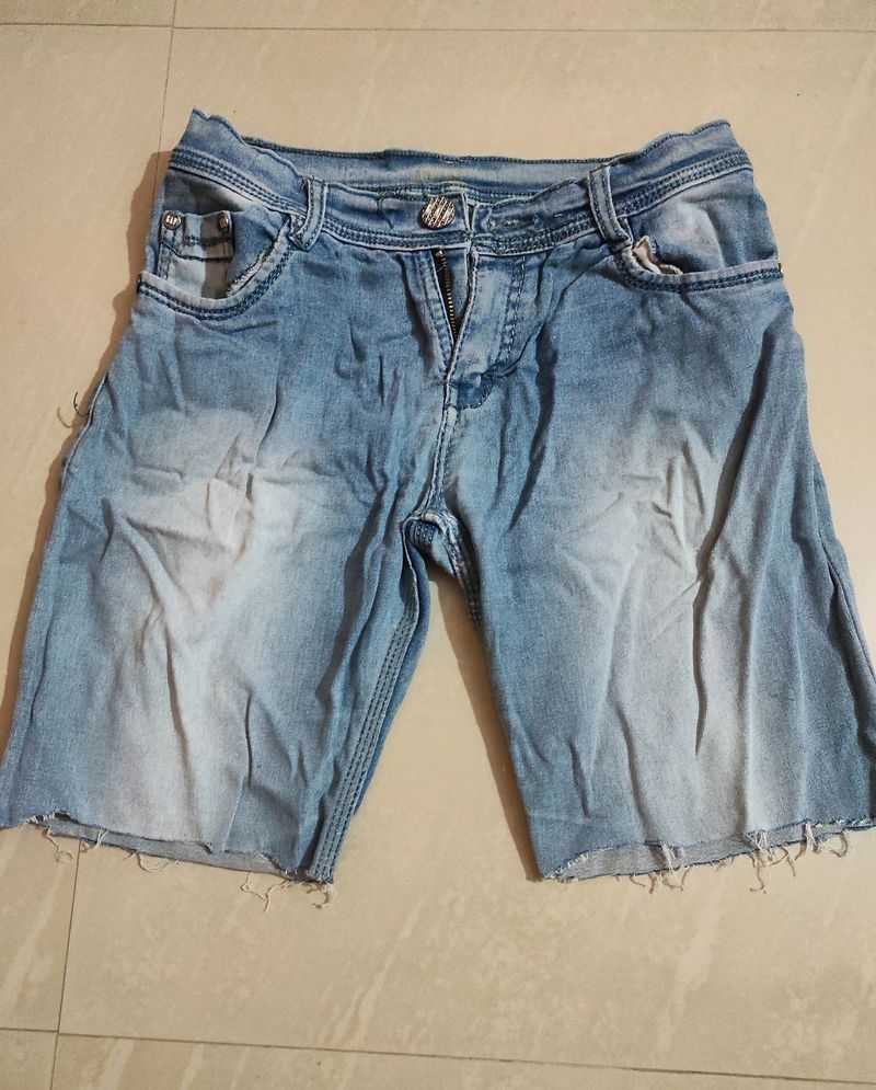 Light Blue Denim Shorts From GAP