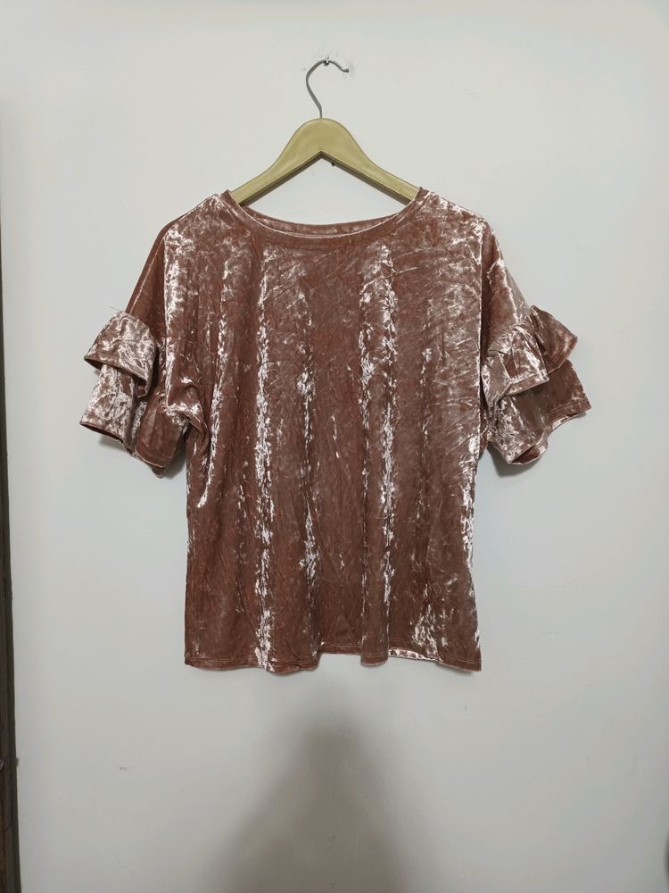 Beautiful Velvet Top