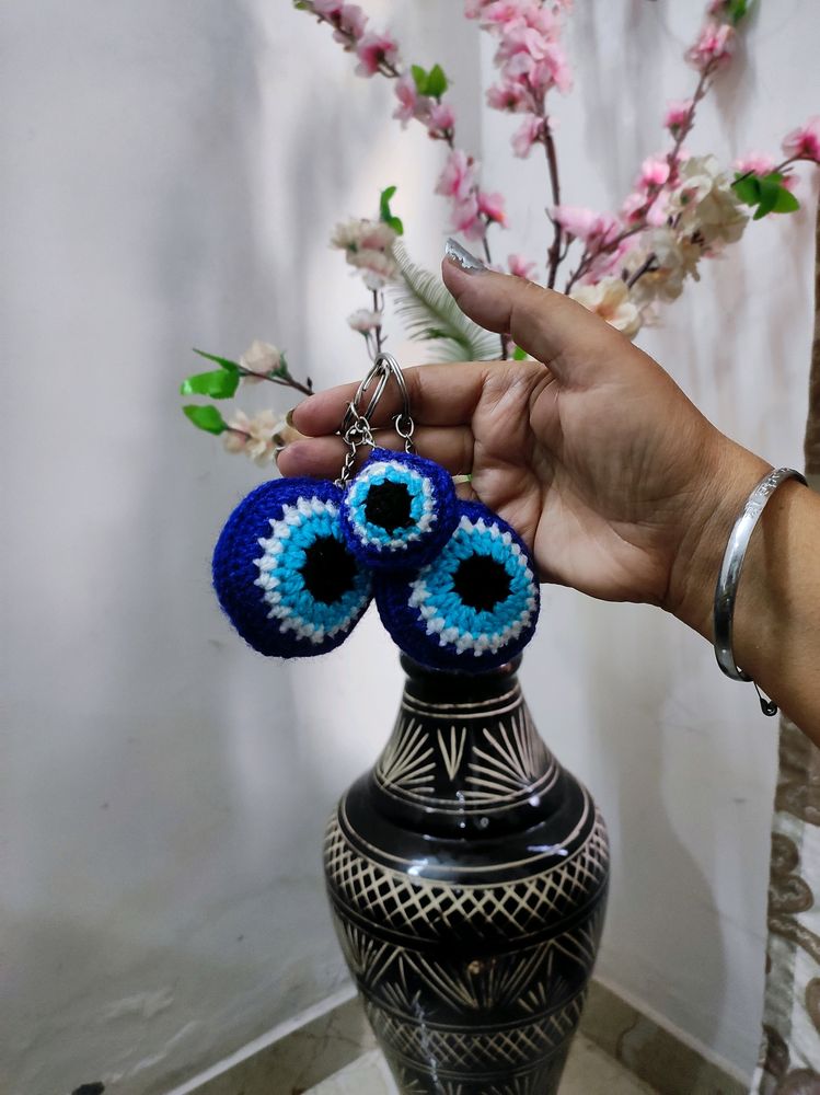 Evil Eye Keychain (1 Small And 2 Big)