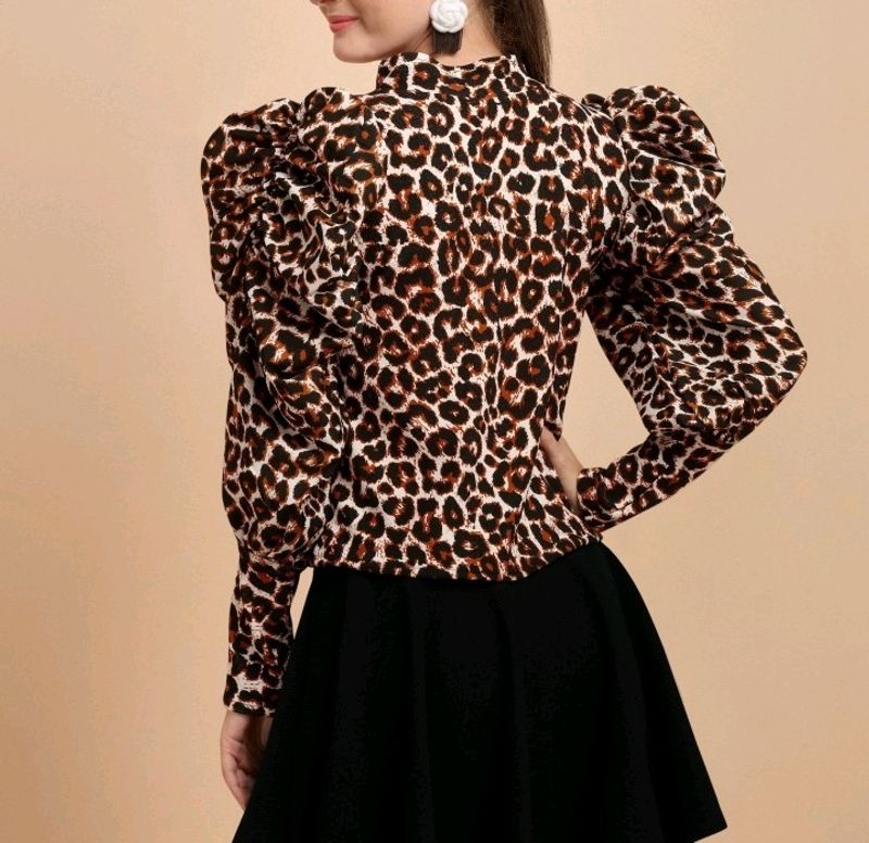 Animal Print Top