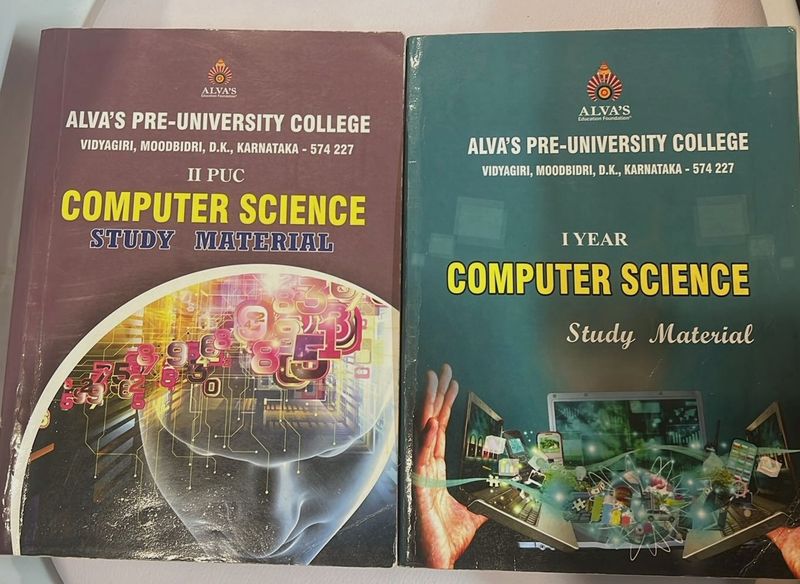 1st And 2nd PUC Comp.Science Study Material For C+