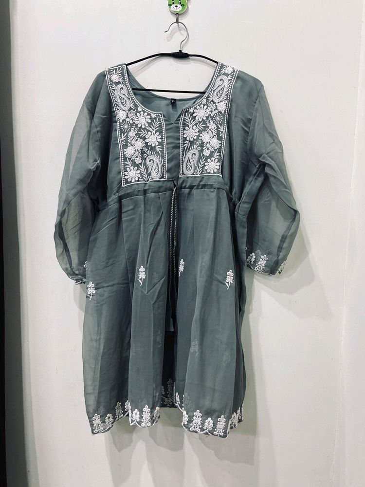 Lucknowi Short Frock Or Tunic