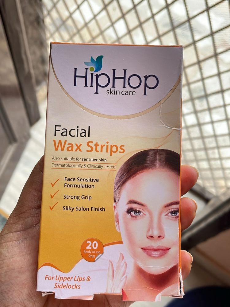 Hip Hop Facial Wax Strips