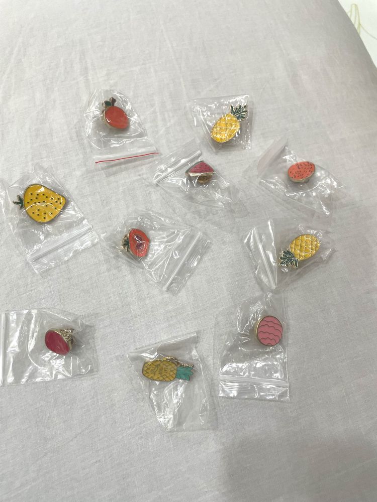 Fruits Brooches