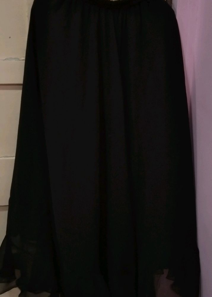 Black Long Skirt