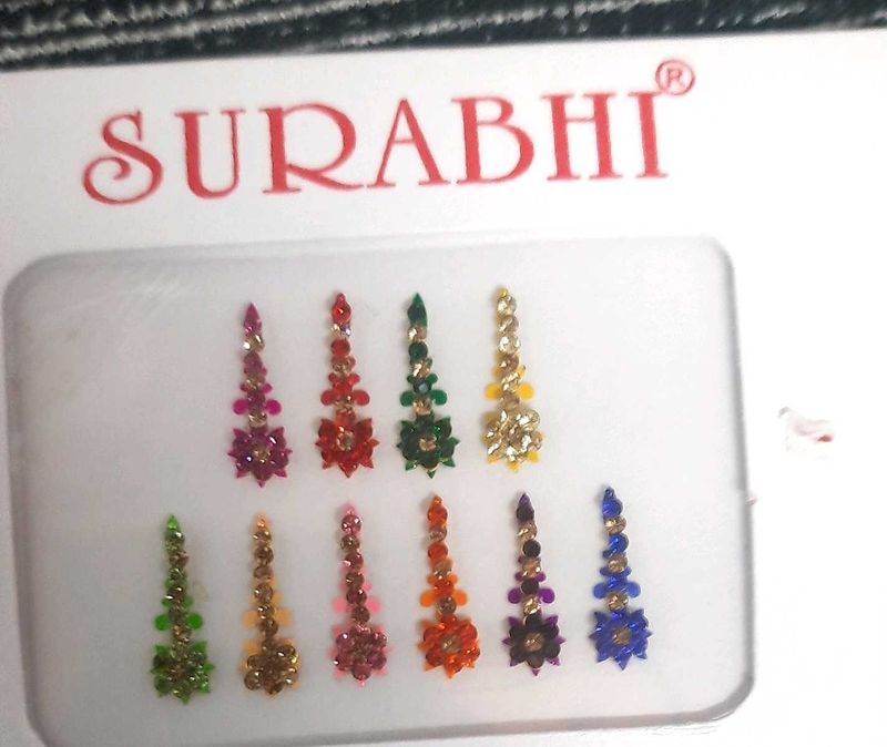 Multicolor Surabhi Designer Bindi