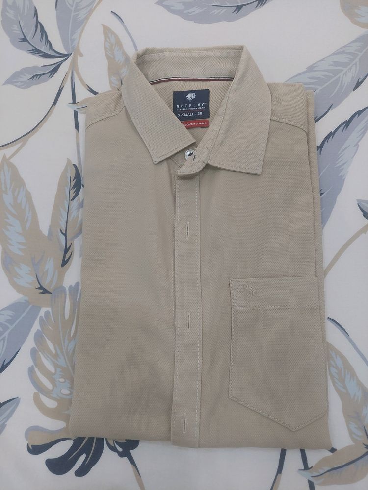 Netplay Light Brown Shirt