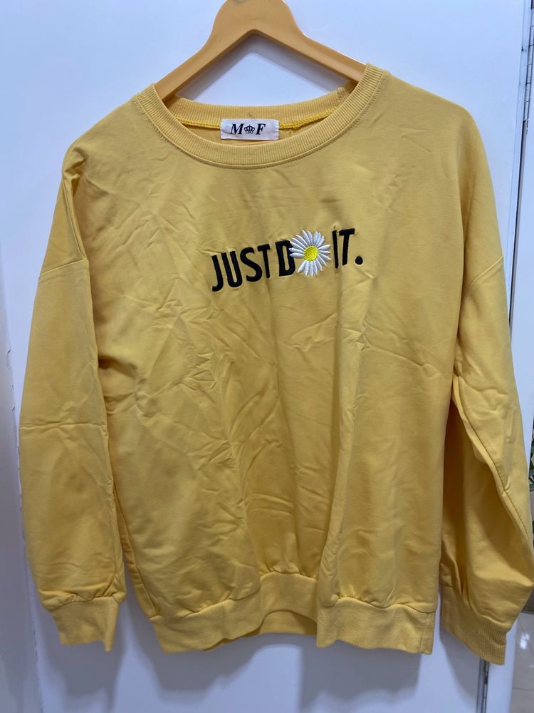 Smart Yellow Sweat Shirt