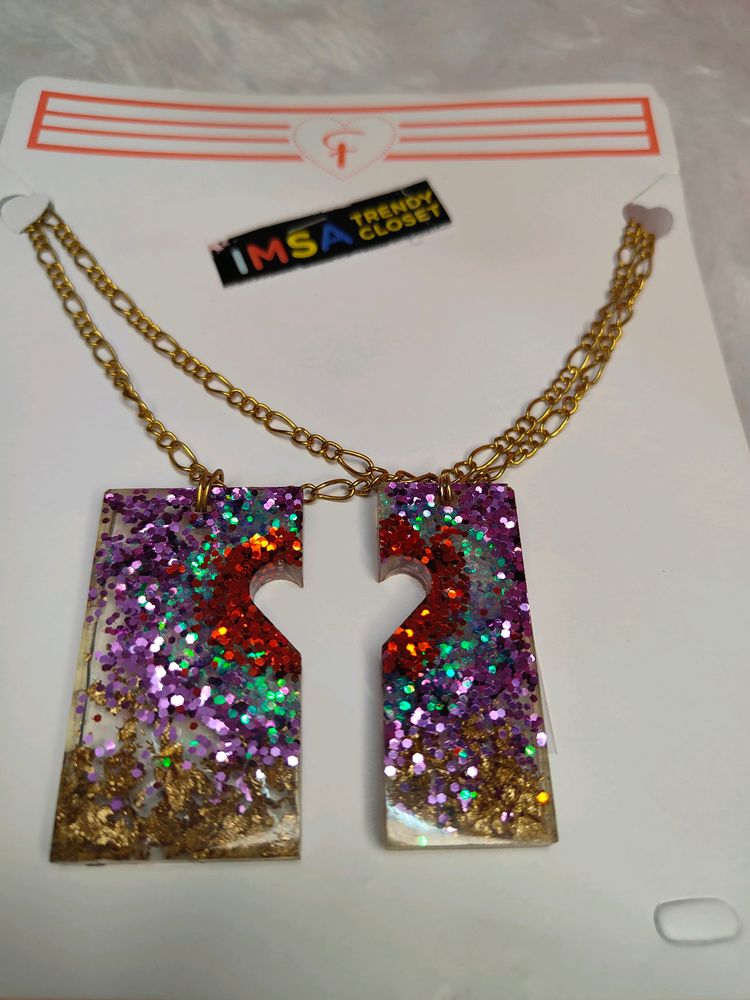 Resin Friendship Chain & Pendants