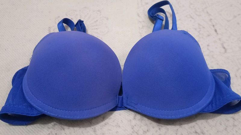 Padded Front Hook Bra With One Extra Way To Style