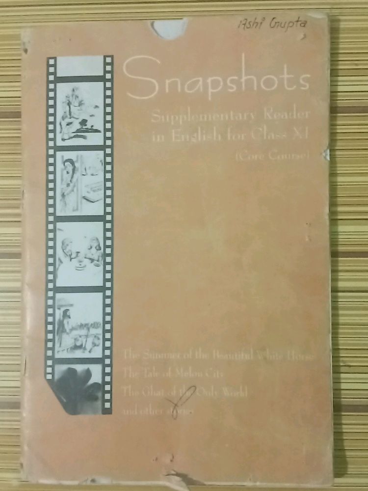 Snapshots Class 11th Ncert English