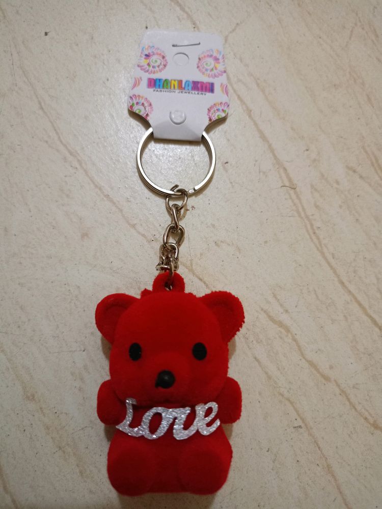 Teddy Bear Key Chain 1 Pcs