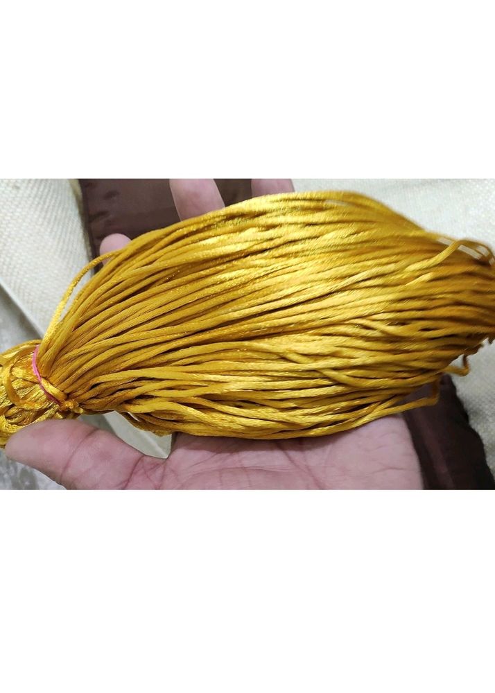 2bunch ofThick malai dori/silk macrame /satin cord